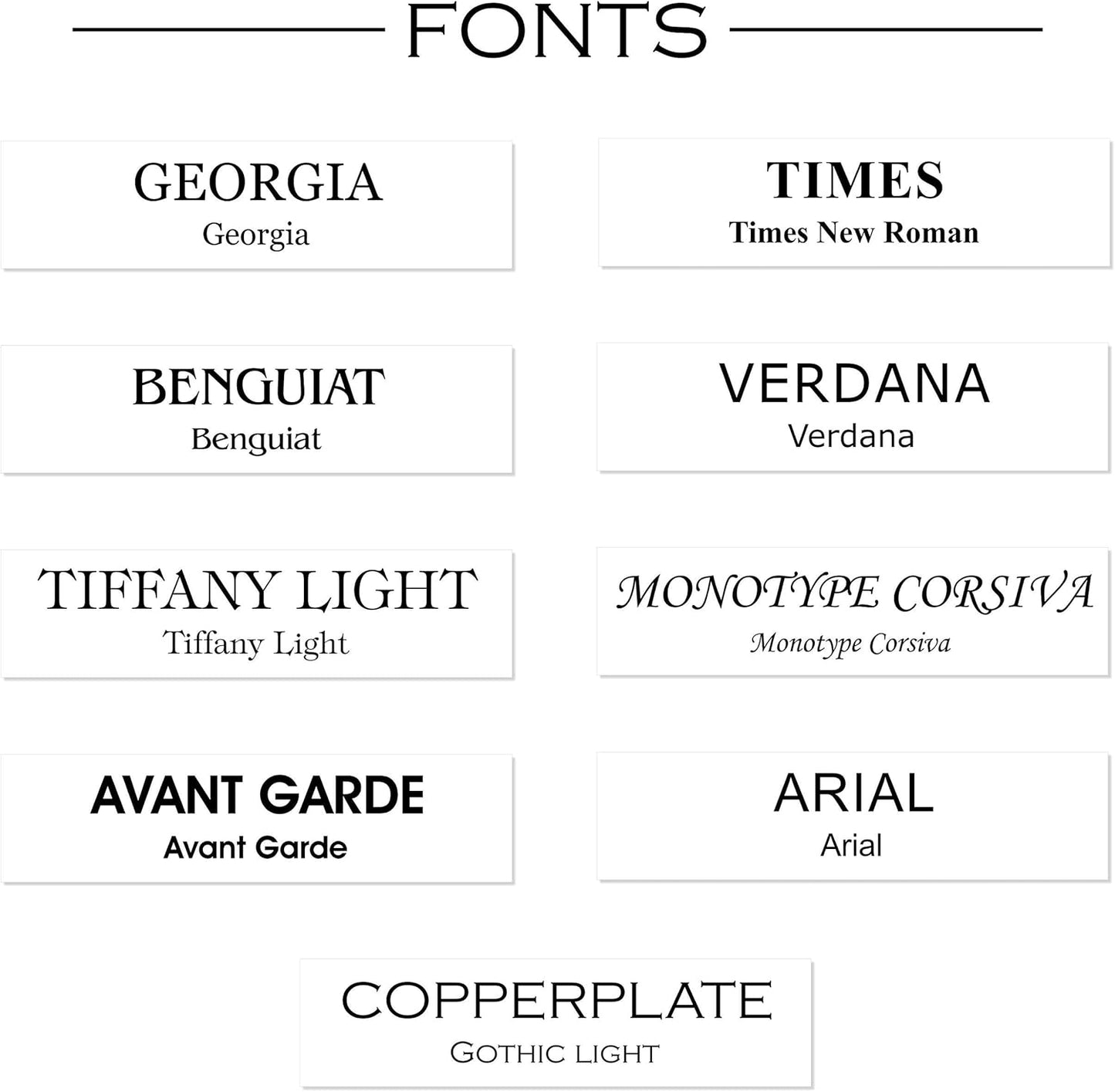 Providence Engraving Personalized Desk Name Plates - Custom Office Wall or Desk Name Plates With Aluminum Holder With Two Lines of Laser Engraved Text, 2" x 10"