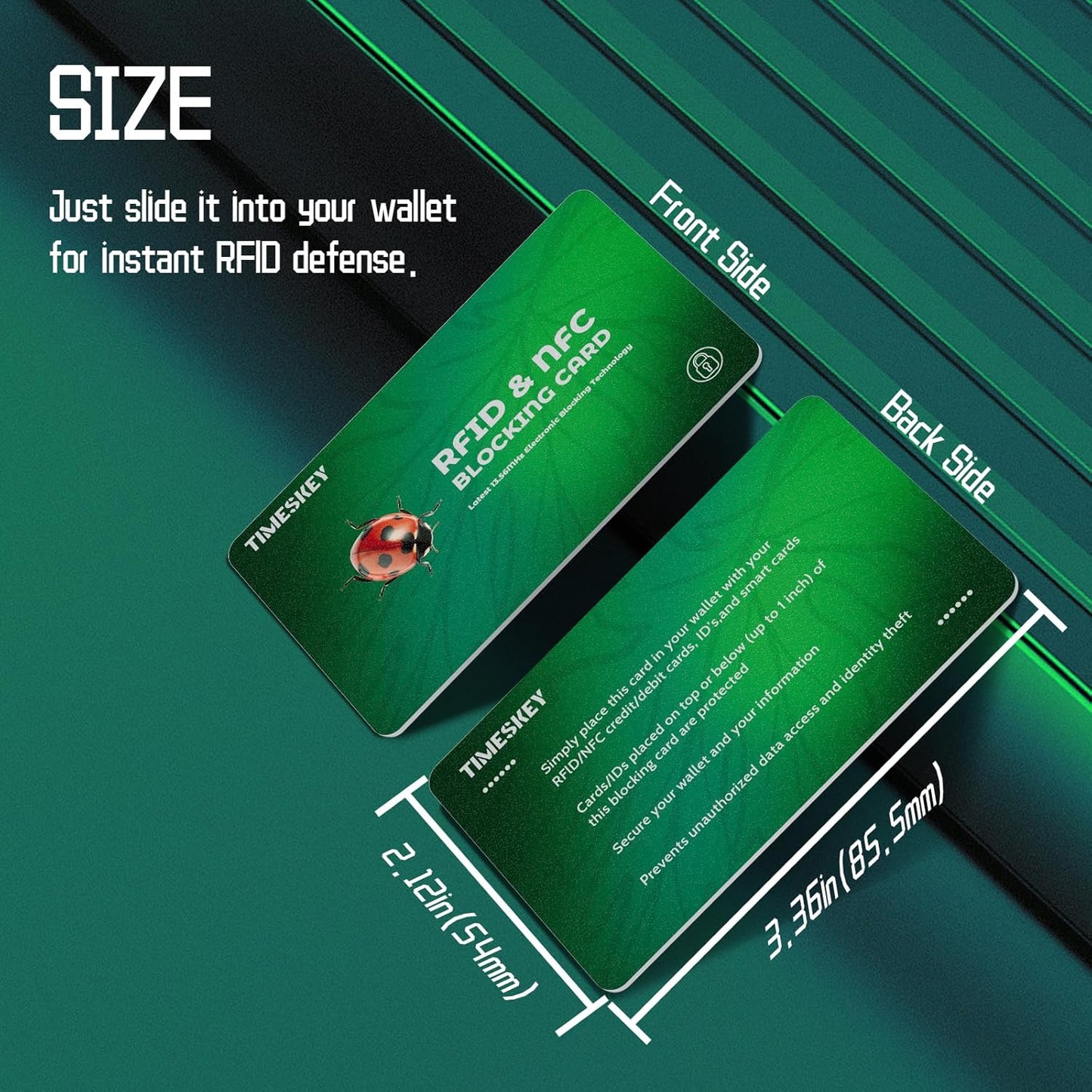 RFID Blocking Card Credit Card Protectors NFC Contactless Cards Protection Blocking Cards anti rfid NFC Contactless Bank Debit Credit Card Protector ID ATM Guard Card