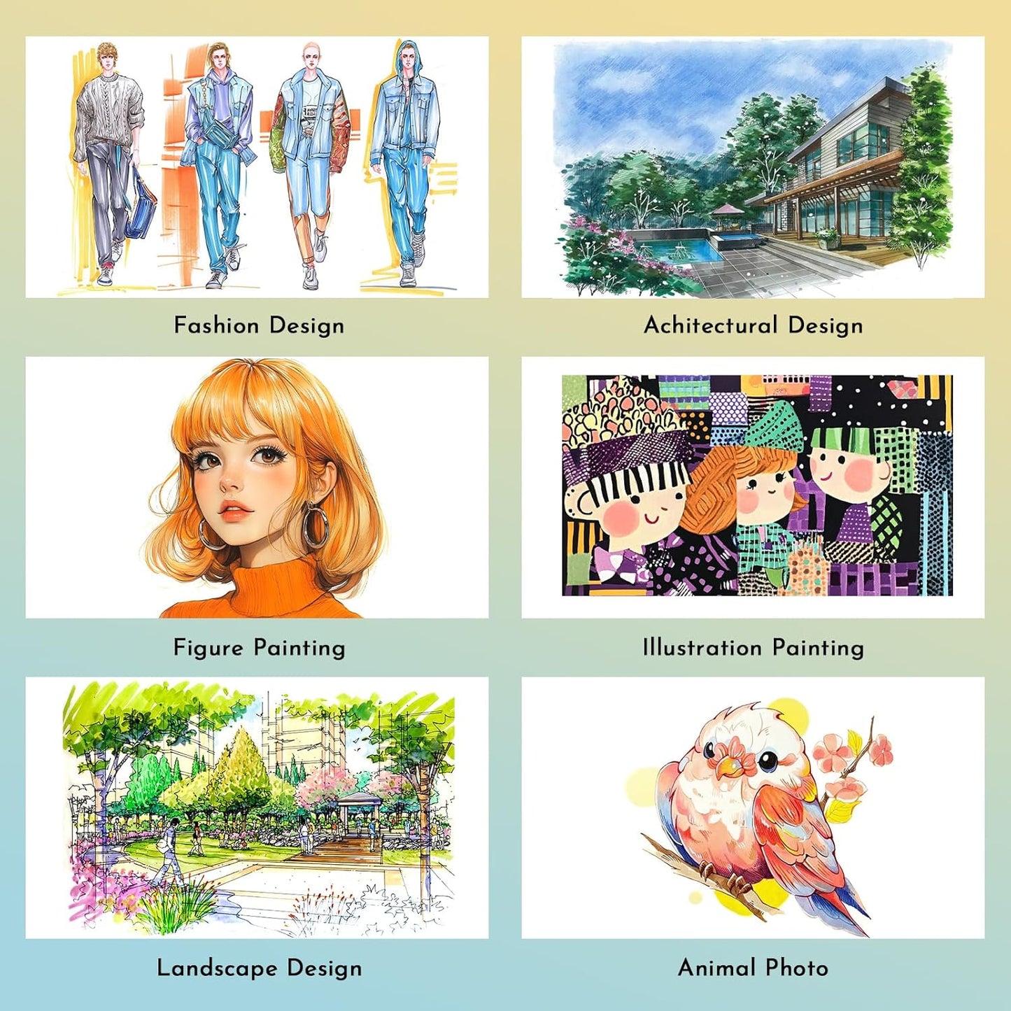 ABEIER Alcohol Markers, 168 Colors Dual Tip (Fine & Chisel) Art, Coloring Markers for Adults Kid, Ideal for Book Drawing Sketching Painting, Card Making, Includes 1 Colorless Blender