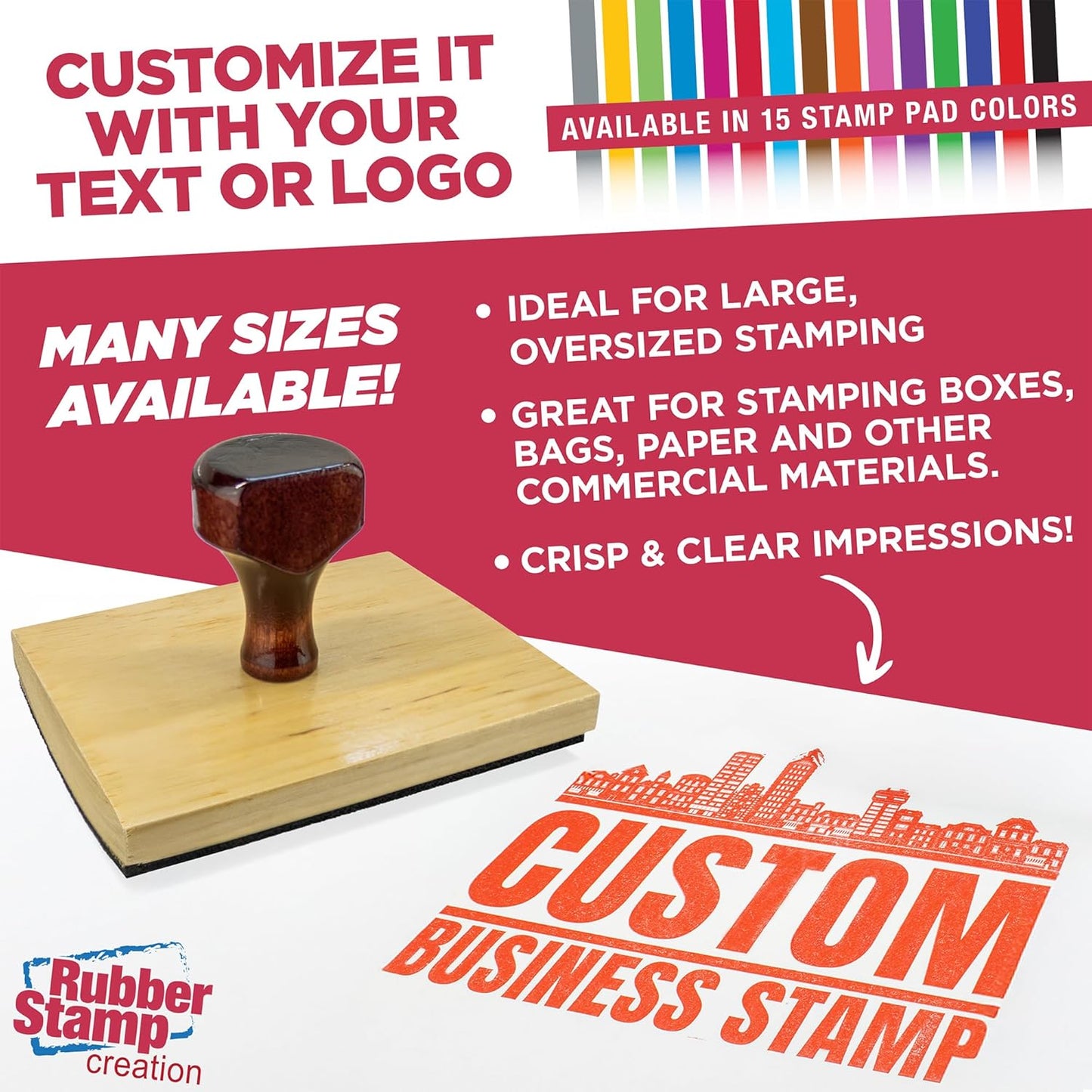 Customize Rocker Mount Stamp 4"x6"