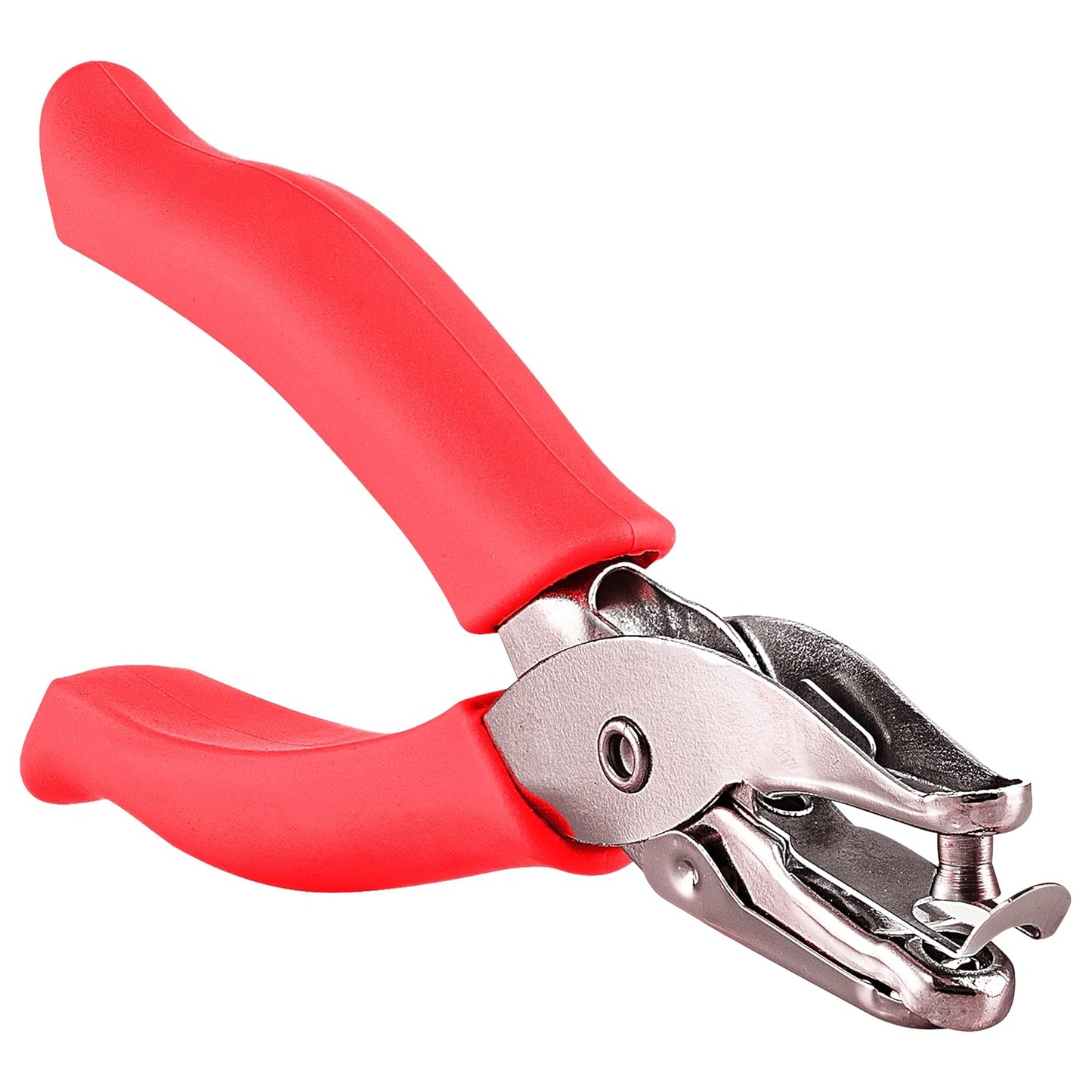 Premium Single Hole Paper Punch Cushion Grip Heavy Duty Hole Puncher for Greeting Cards Scrapbook Notebook Puncher Craft Paper Hand Tool - Assorted Colors, Colors May Vary - by Emraw (1PK)