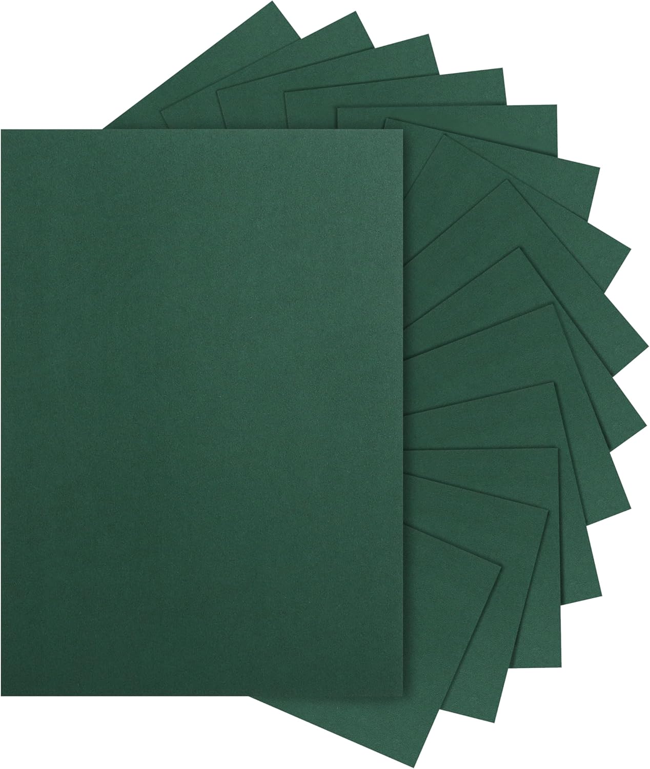 40 Sheets Dark Green Cardstock 8.5 x 11 Crafts Paper, 200gsm/75lb Premium Christmas Green Card Stock for Cards Making, Greeting Cards, School, Menus, Birthday Decorations, Office