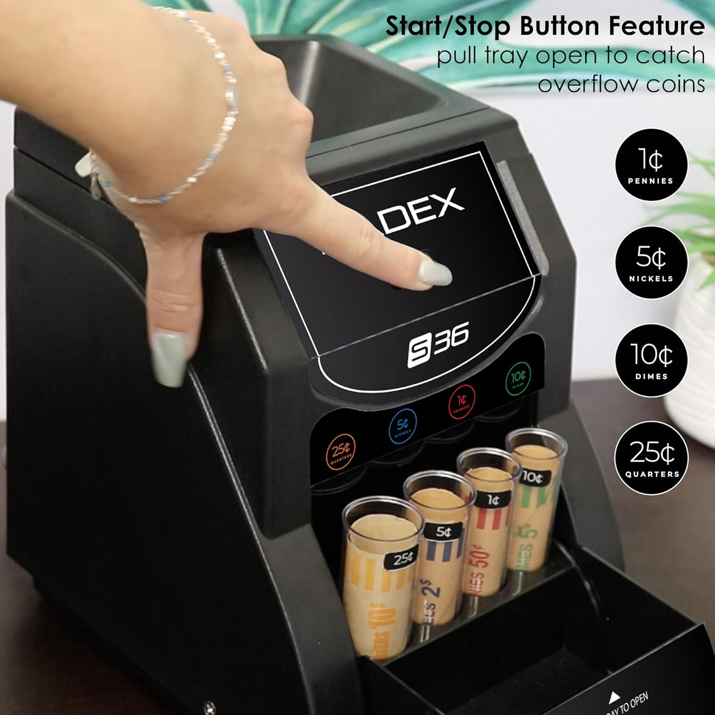 Nadex 36SR Coin Sorter