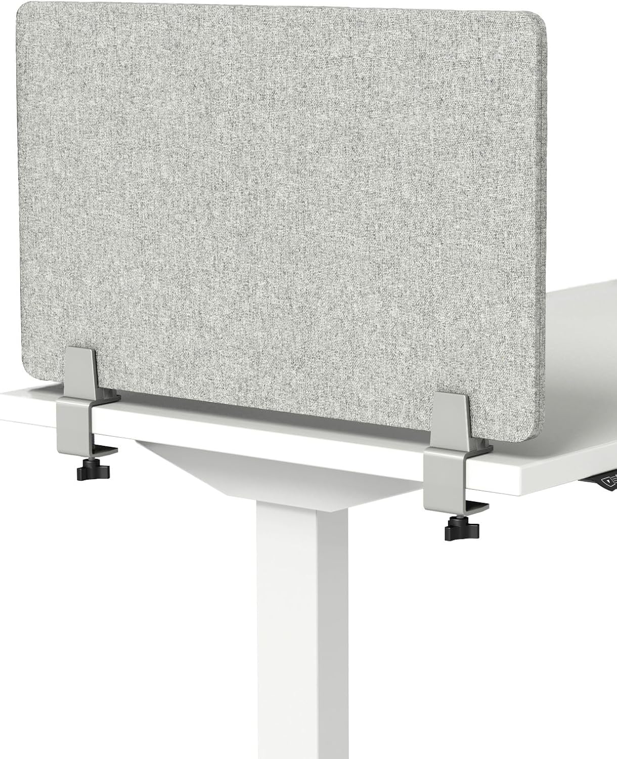 Desk Divider; Sound Absorbing Panel and Sound Proof Dividers - Privacy Shields for Student Desks and Desk Privacy Panels. Cubicle Wall, Desk Divider for Students and Office (Light Grey, 29" W x 18”H)