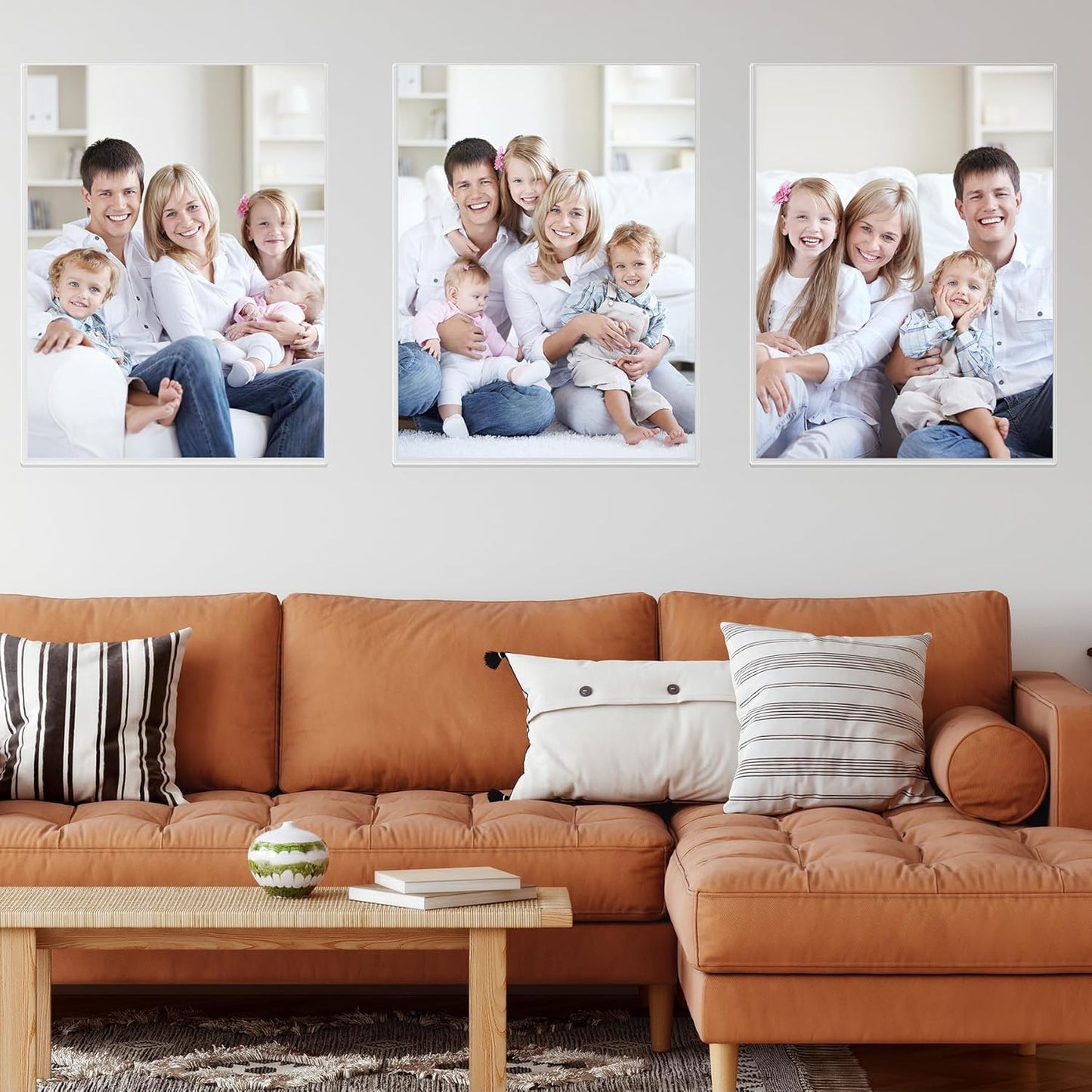 2 Pcs 18" x 24" Rigid Print Protectors Clear Hard Sheet Protectors Heavy Duty Top Loading Crystal Poster Sleeves Picture Frame Hard Plastic Sleeves for Art Prints Photos Documents Blueprint