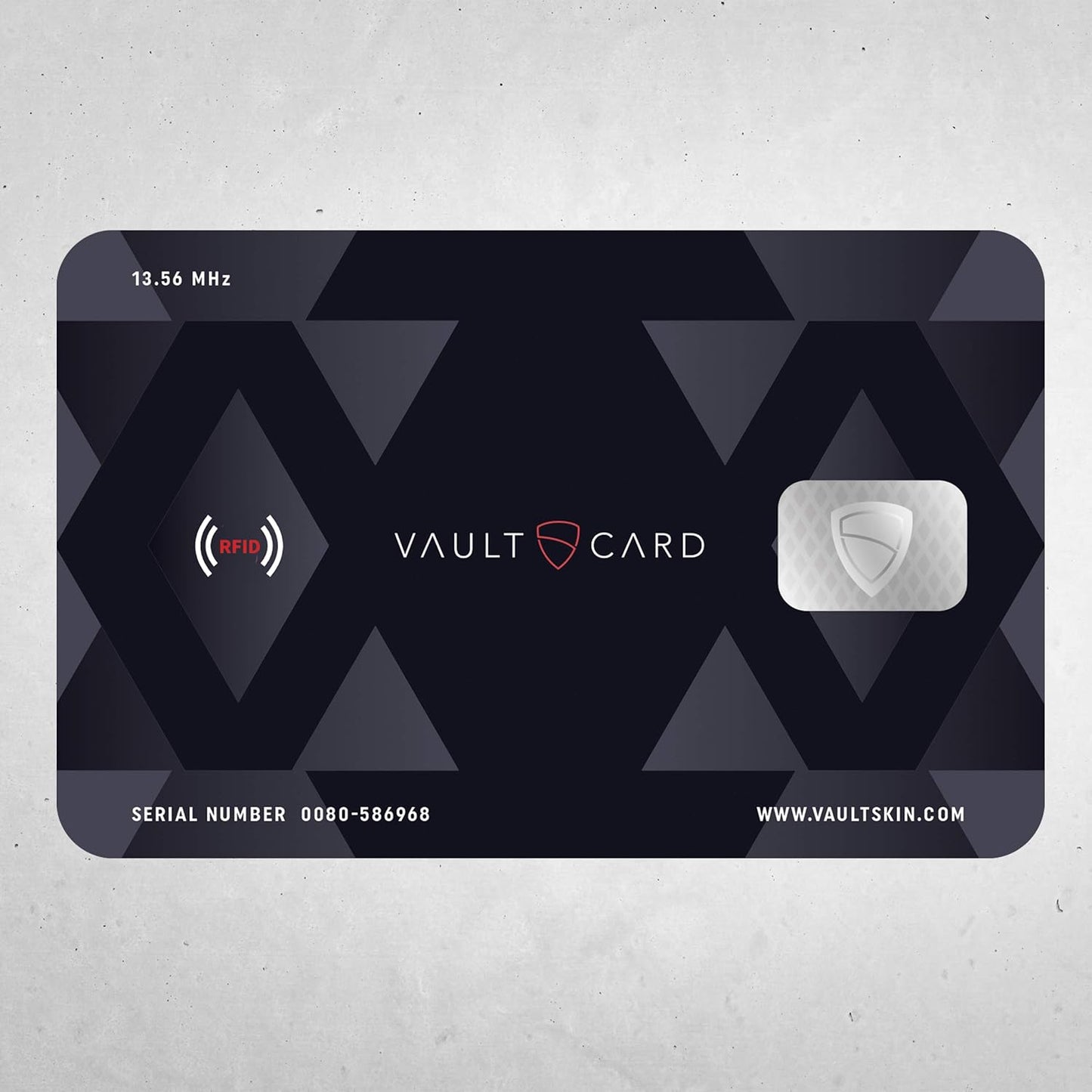 VAULTCARD - RFID Blocking & Jamming Credit & Debit Card Protection for Wallet and Passport - Superior NFC Anti-Theft, Patented Multi-Card Defense