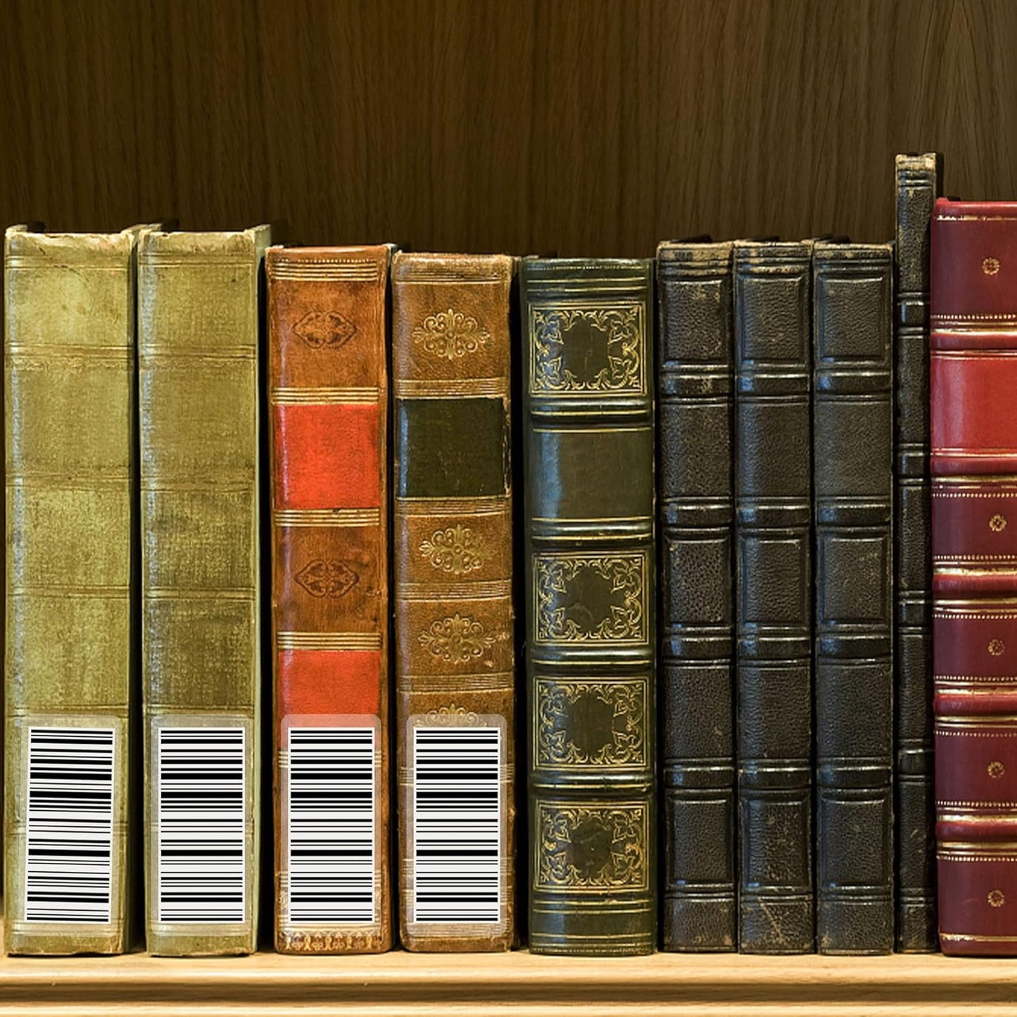 1200 PCS Clear Label Protector Self-Adhesive Waterproof Rectangle Label Protector Shields Transparent Envelope Seal Stickers 3.1 x 1.2 Inches