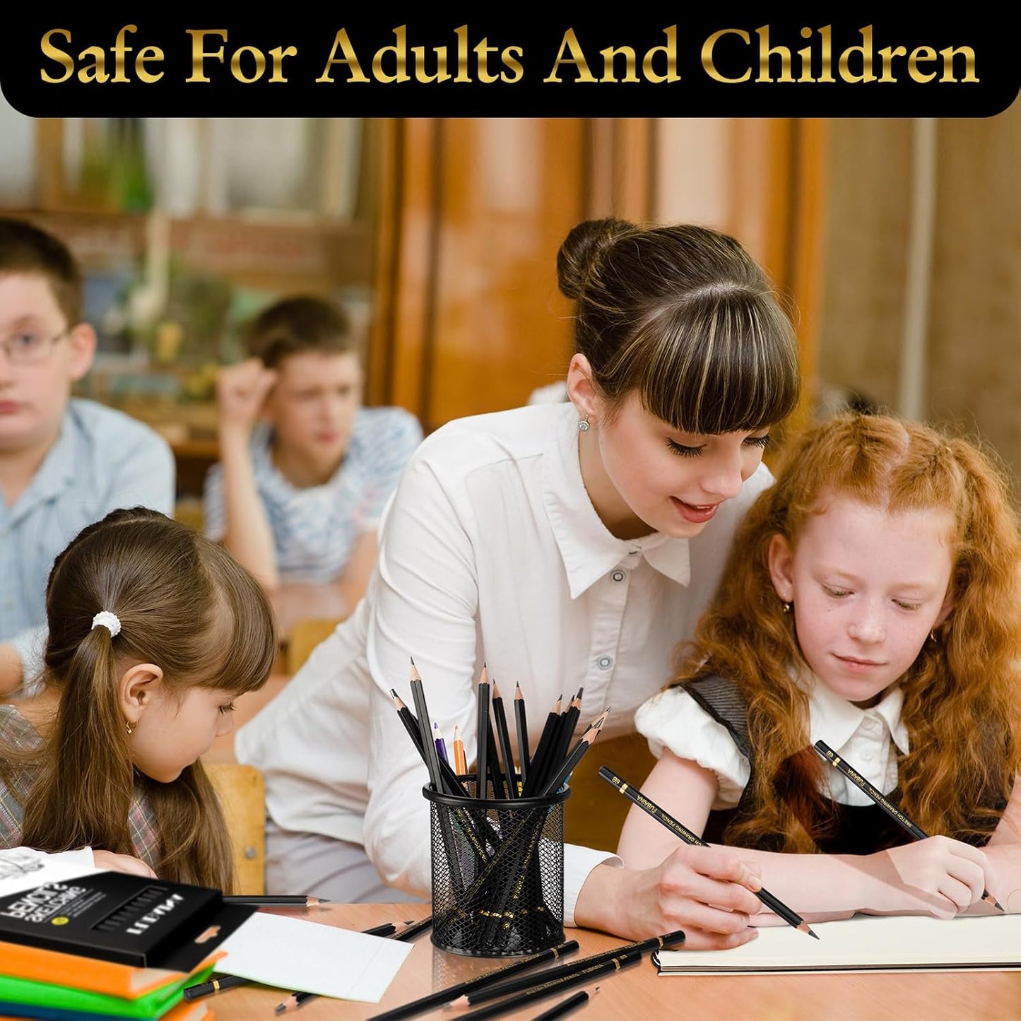 72 Pcs Drawing Sketching Pencil Set Professional (12b - 4h) Graphite Charcoal Gift Bulk for Artists Beginners, Pro Artists, Drawing Art, Sketching