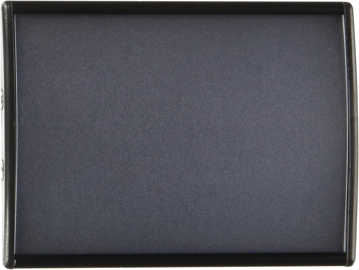 Displays2go (Set of 5) 3" x 4" Curved Office Wall Sign Holder - Office Business Door Sign Holder with Mounting Tape Included - Black Aluminum (WCSBK34)