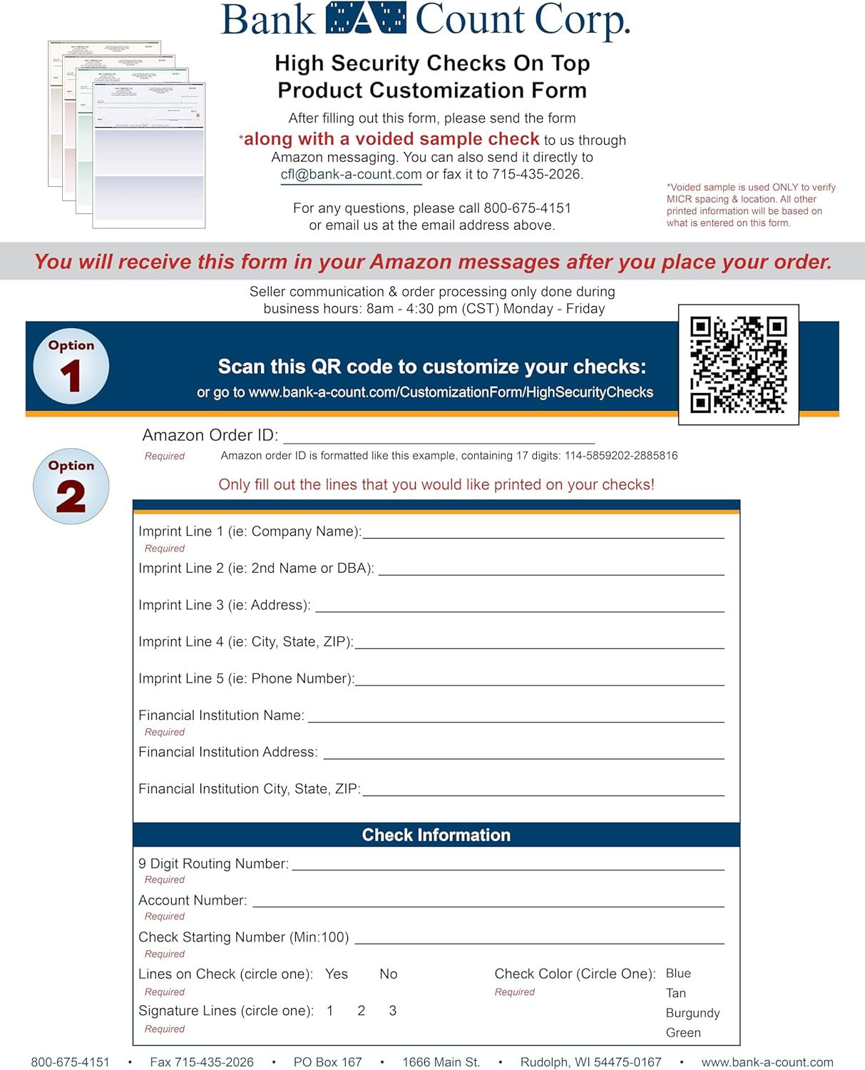 Tan High Security Checks on Top Compatible w/QB accounting software - Custom Computer Checks on Top (2000)