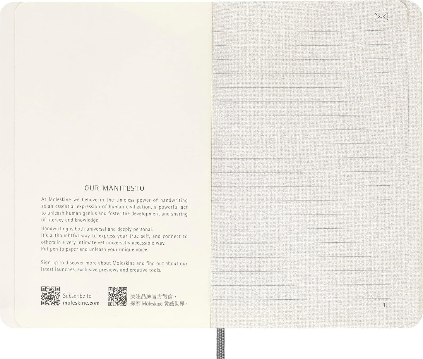 Moleskine Smart Notebook, Pocket, Ruled, Black, Soft Cover (3.5 x 5.5)