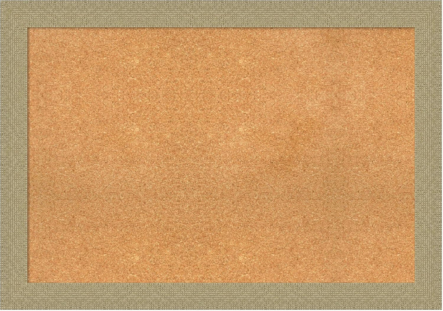 Amanti Art Natural Cork Board for Wall, 28x40 Vision Board with Gold Frame, Large Corkboard Office Decor for Home Organization, Casual Corkboard Pinboard to display items for home organization