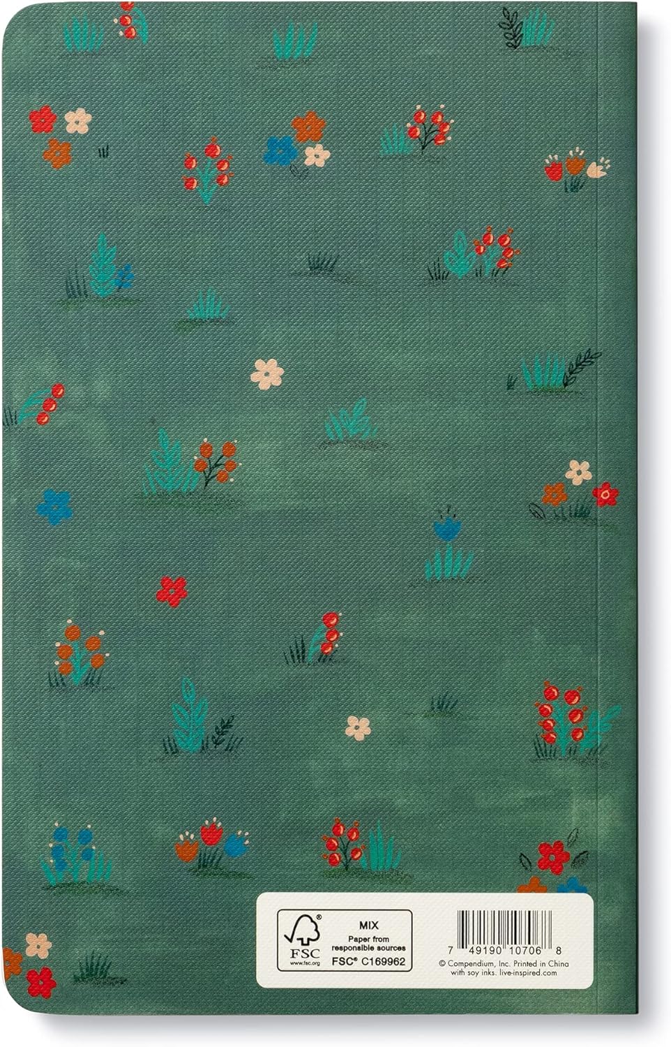 Compendium Softcover Journal - There is no enjoyment like reading! – A Write Now Journal with 128 Lined Pages, 5”W x 8”H