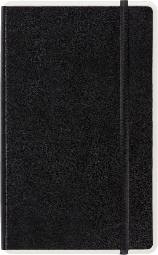 Moleskine Paper Tablet Hard Cover Smart Notebook, Dotted #2, Large (5" x 8.25") Black - Compatible w Pen+ Ellipse (Sold Separately) & App, Digitize, Organize Notes
