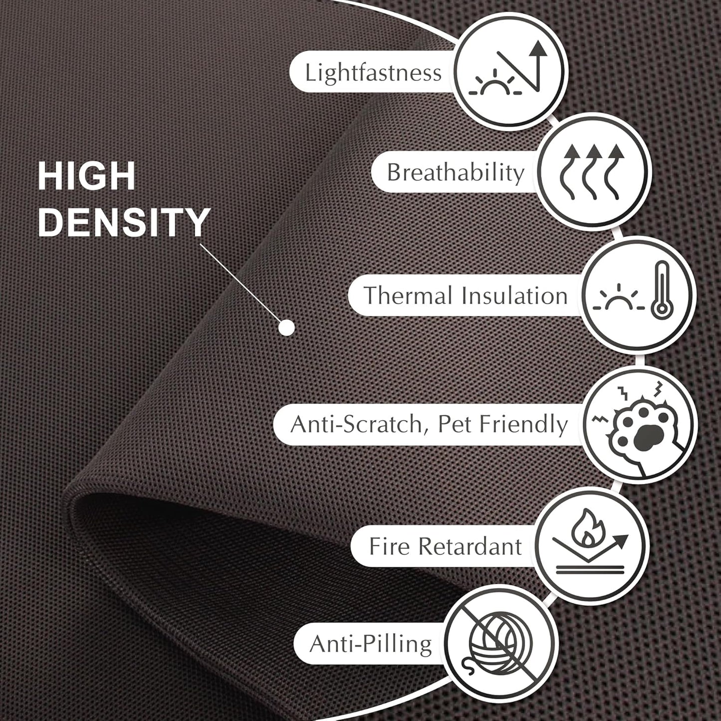 DECOLAB Desk Divider, Portable Desktop Privacy Panels Partition for Study, Home Office, Workplace, Students, Free Standing, Anti-Scratch, 48"x18", Iron