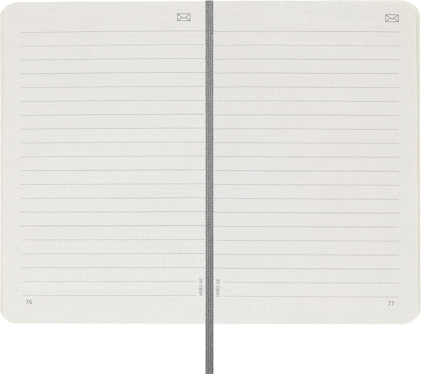 Moleskine Smart Notebook, Pocket, Ruled, Black, Soft Cover (3.5 x 5.5)